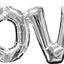 LOVE SILVER BALLOON