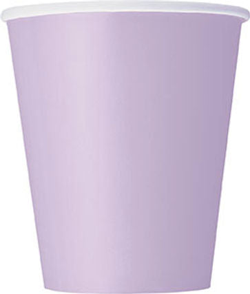 LAVENDER 9OZ. CUPS