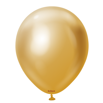 Kalisan Balloons 12" Mirror Gold (x50u)