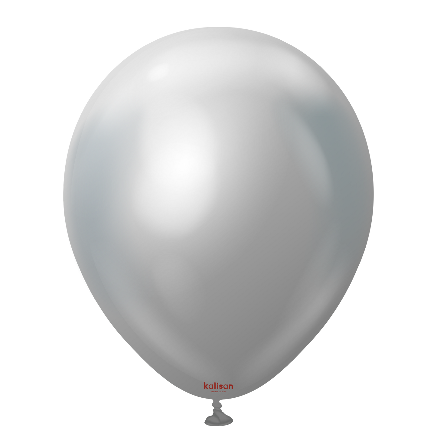 Kalisan Balloons 12" Latex Mirror Silver (x50u)