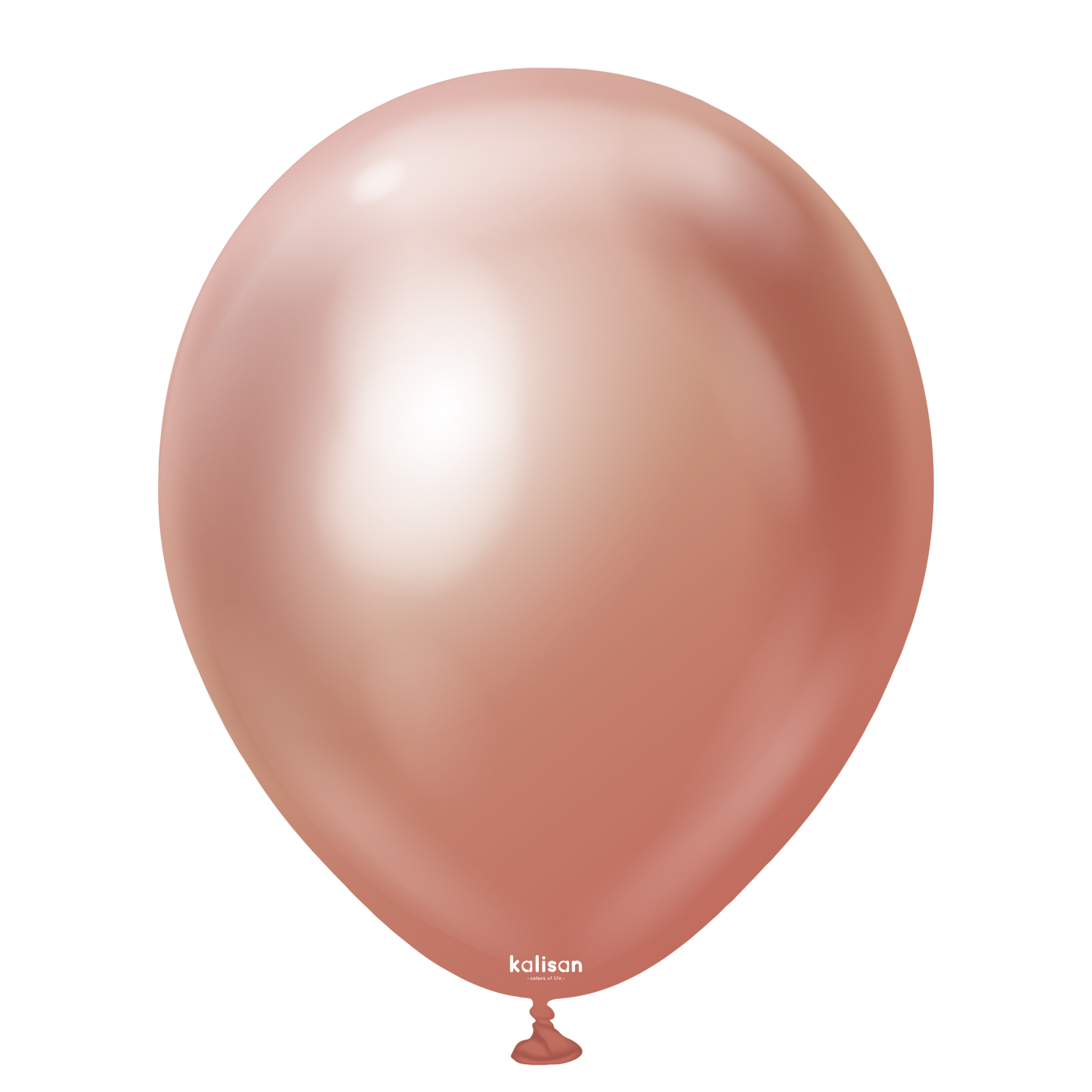 Kalisan Balloons 5" Mirror Rose Gold 50pcs