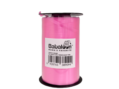 500 Yards Curly Ribbon Baby Pink