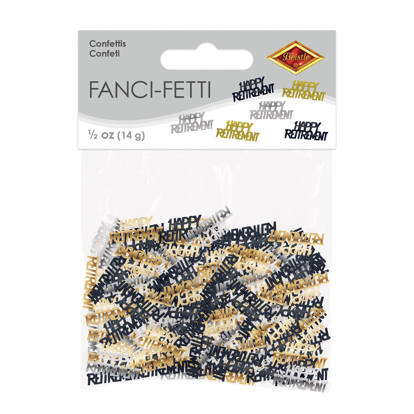 Happy Retirement Confetti 1/2oz