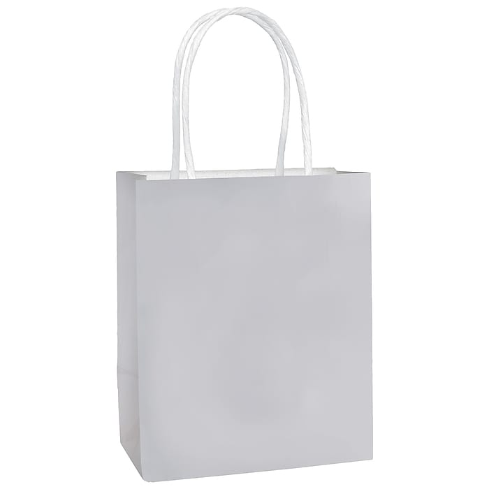 Small Paper Bag - Silver Foil (x1u)