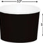 Tazas de Tratamiento Black, 8 piezas