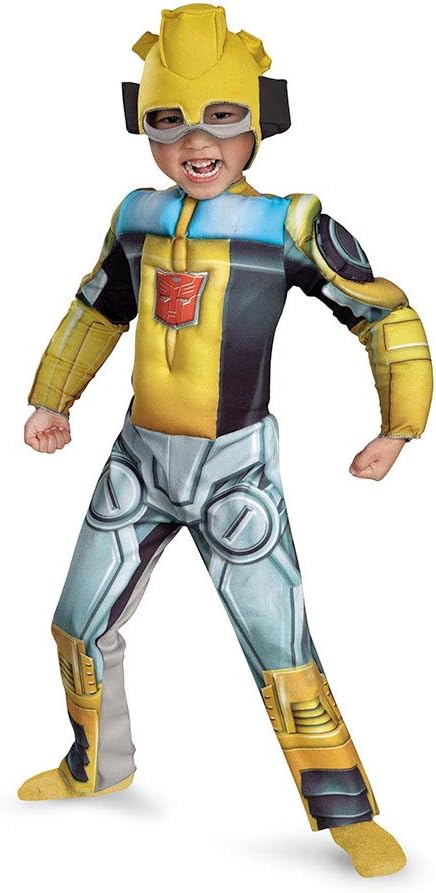 Bumblebee Rescue Bot Tod Mus Toddler Costume M 3T-4T