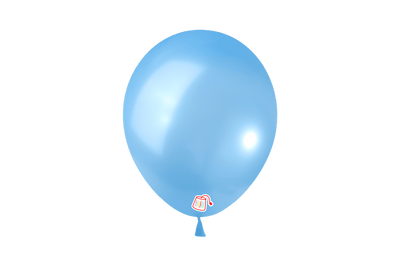 Latex Balloon 12" Pearl Baby Blue (x25u)