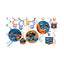 Espirales Decorativos Hot Wheels (x12u)