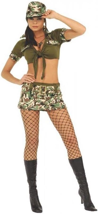 Sexy Army Boot Camp Uniform Adult Woman Costume