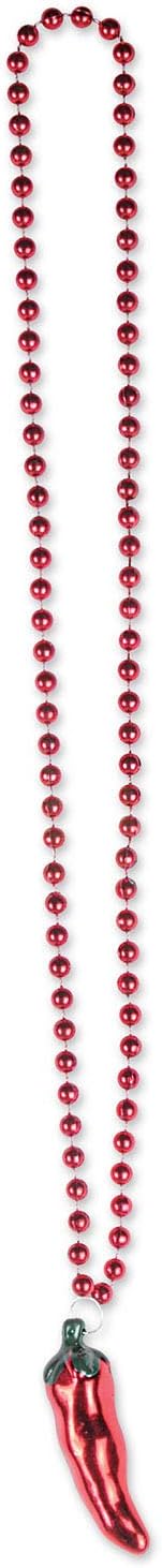 Beads Chili Pepper Medallion Mexico (x1u)