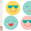 Retro Rainbow Backdrop Setter con accesorios (1 set)