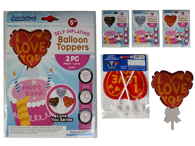Heart Balloon Topper