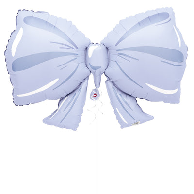 Bow Lilac Dainty Super Shape Balloon 35.5" (x1u)