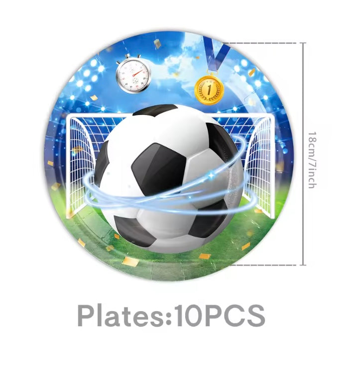 Soccer Classic Plato 7" (x10)
