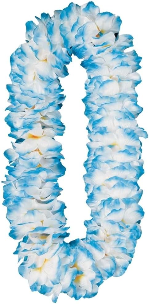 Divine Blue Lei Hawaii Collar (x1u)
