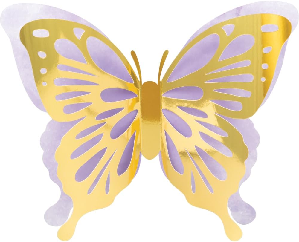 Butterfly Shimmer 3D Wall Decor (x3u)