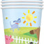 Baby Farm Banyard Vasos 9oz (x8u)