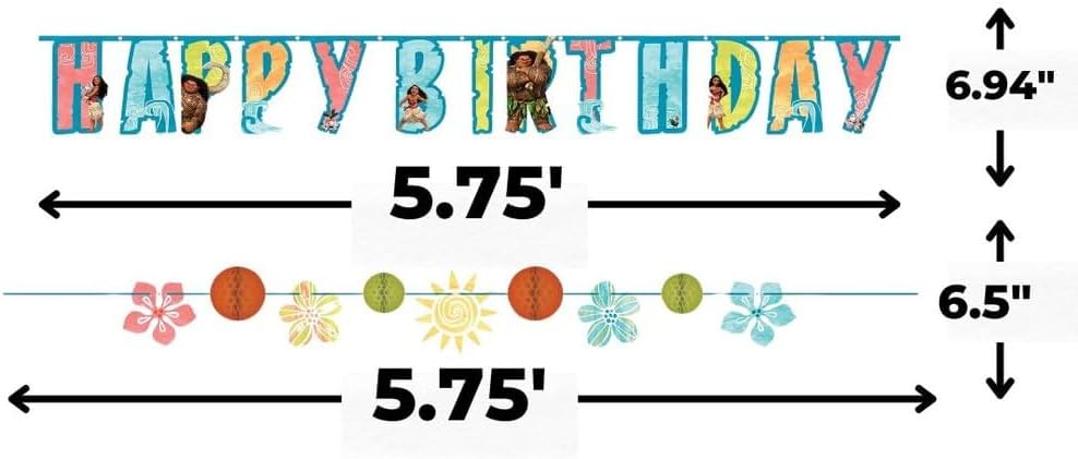 Disney Moana Banner Kit (x2u)