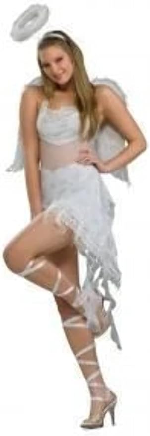 White Celestial Angel Adult Woman Costume