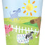 Baby Farm Banyard Vasos 9oz (x8u)