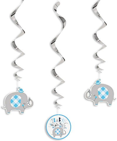 Espirales Decorativos Blue Elephant (x3u)