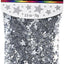 Silver Metallic Star Confetti 2.5oz