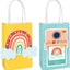Retro Rainbow Bolsas de Regalo (x8u)