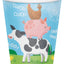 Farm Animals Vasos 9oz (x8u)