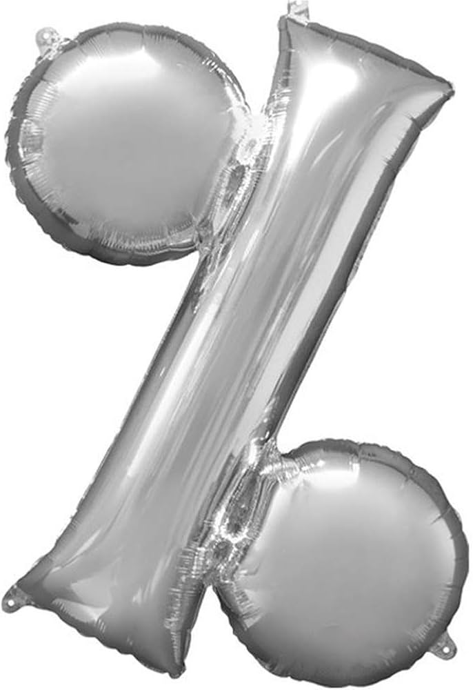 Mini Shape % Silver 16"