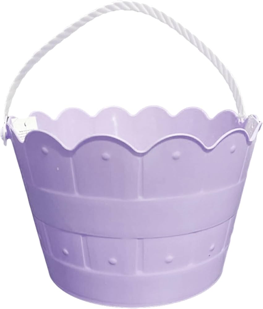 Canasta Plástica Pascua 8"x5"