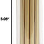 Gold, Black & Silver Candles 5" (x20u)