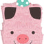 Baby Farm Barnyard Mini Pink Pig Decoration (x1u)