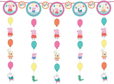 Hanging String Peppa Pig (x5u)