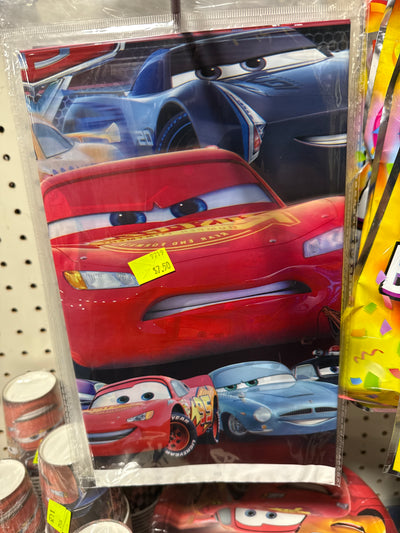 Cars Mantel Tablecover (x1u)