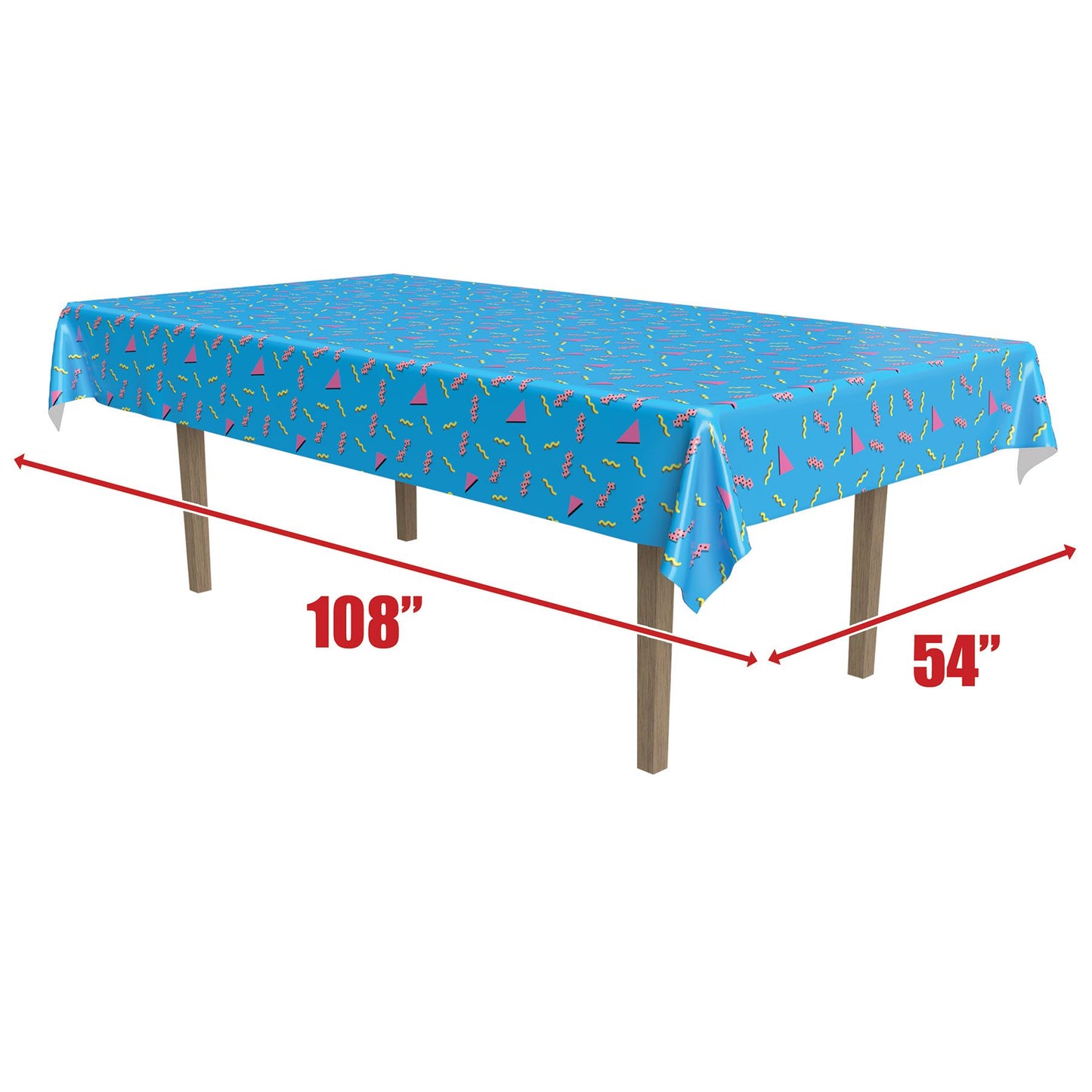 90's Tablecover Retro Vintage (x1u)