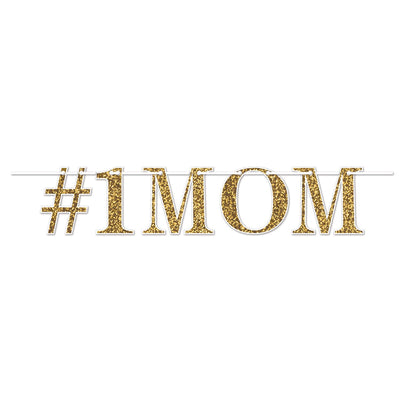 #1 Mom Streamer 4ft (x1u)