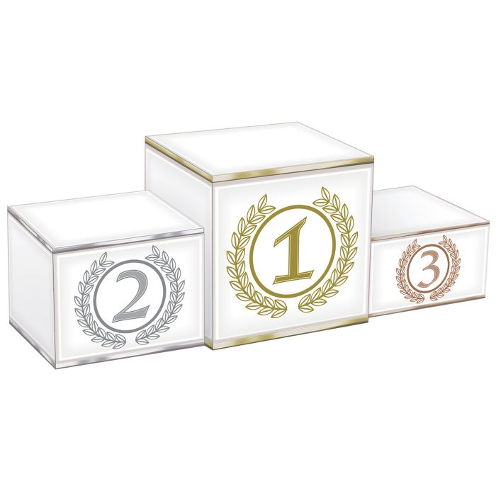 3-D Podium Centerpiece