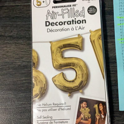 5 White Gold Air Filled