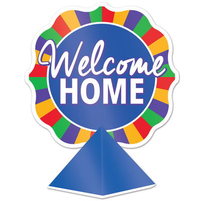 Centro de Mesa 3D Foil Welcome Home (12.5" x 9")