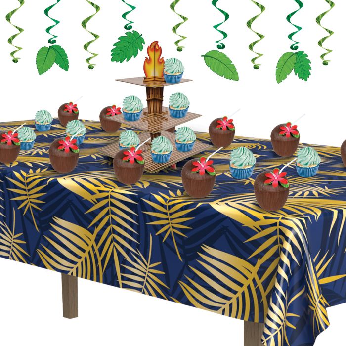 Mantel Palmera Azul