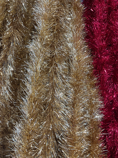Xmas Garland GOLD AND RED- 12 pies