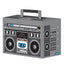 Boom Box Favor Boxes Retro Vintage (x3u)