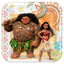 Moana Square Plates 7" (x8u)
