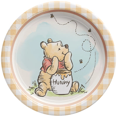 Winnie the Pooh 7" Plates (x8u)
