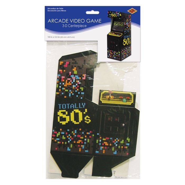 3-D Arcade Video Game Centerpiece