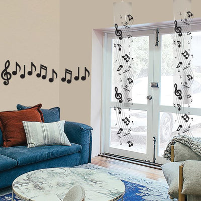 Mini Musical Notes Silhouettes