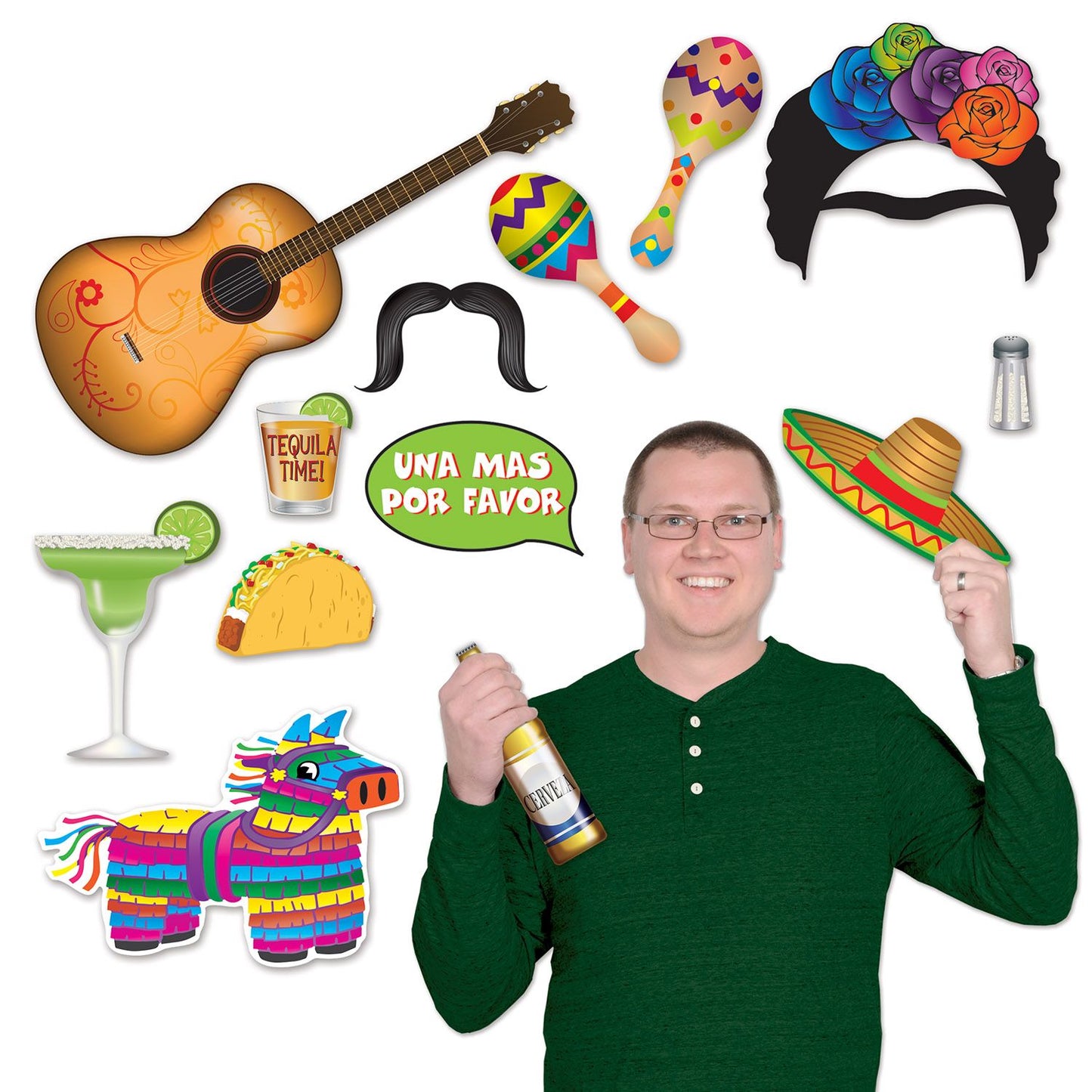 Fiesta Mexico Photo Fun Signs (x13u)