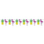 Flamingo & Pineapple Streamer 12FT (4yd)