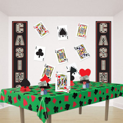 3-D Playing Card Centerpiece