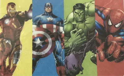 Backdrop Súper Héroe Marvel